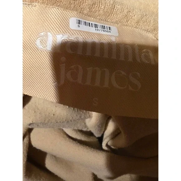 Armina James Terry Vacay Midi Coffee Cotton Ribbed Knit Tank Midi Dress Size S - Picture 6 of 6